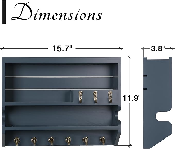 Innovation Key Holder for Wall, Mail Organizer - Image 3