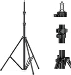 SMALLRIG Photography Light Stand 110"/9.2ft/280cm, Air-Cushioned Aluminum Photo by SmallRig