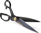 Sewing Scissors, 9 Inch Fabric Dressmaking Scissors Heavy Duty Shears Sharp by Vanleestar