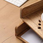 DDYURI Wood Stackable Paper Trays - Image 9