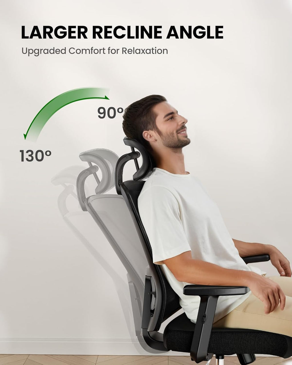 marsail ergonomic office chair with lumbar support and on a desk or shelf