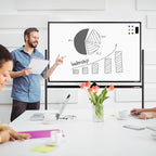 Large Dry-Erase Rolling Magnetic Whiteboard - Image 6