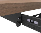 JINGCHENGMEI Sliding Keyboard Tray Under Desk, Pull-Out Keyboard and Mouse Tray - Image 4