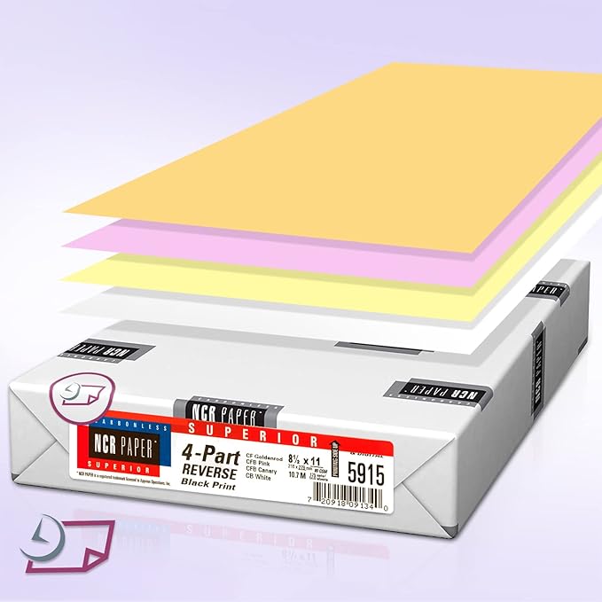 NextDayLabels - Superior Carbon-Less NCR, Pre Collated Paper, 500 Sheets Per - Image 3