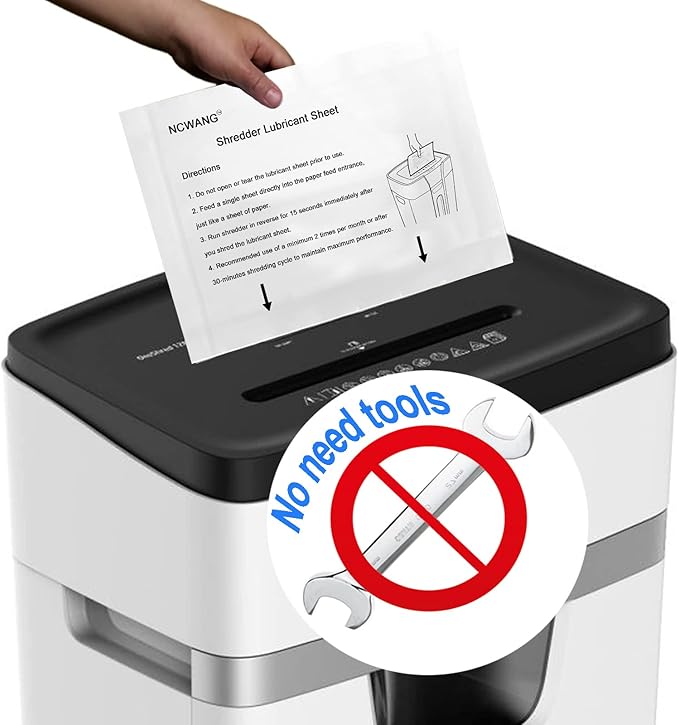48PACK Paper Shredder Lubricant Sheets - Image 4
