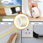 GTSE Wide Masking Tape, 1 Roll, 3 inches x 55 Yards - Image 3