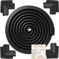 Baby Proof Corners and Edges Protector 20ft Edge+8 Corner Guard, Fireplace Baby by Dekukar