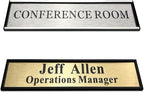 SINKAA Personalized Name Plate for Door or Wall, 2 x 8 inch Custom Office - Image 2