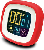 CREAVIVA Digital Kitchen Timer, Protective Rubber case, Large Display by CreaViva
