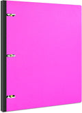INFUN Telescoping 3 Ring Binder, Portable Plastic 0.75 inch 3 Ring Binder by INFUN