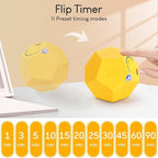 Mini 12 Sided Cube Timer, 11 Preset Times Pomodoro Timer - Image 4