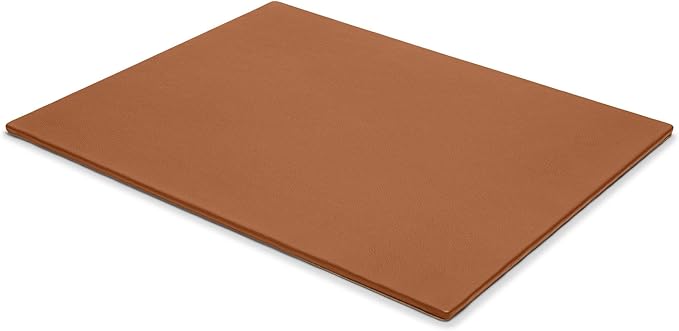 Leatherology Cognac Classic Desk Pad – Full-Grain Leather Office Mat - Image 2