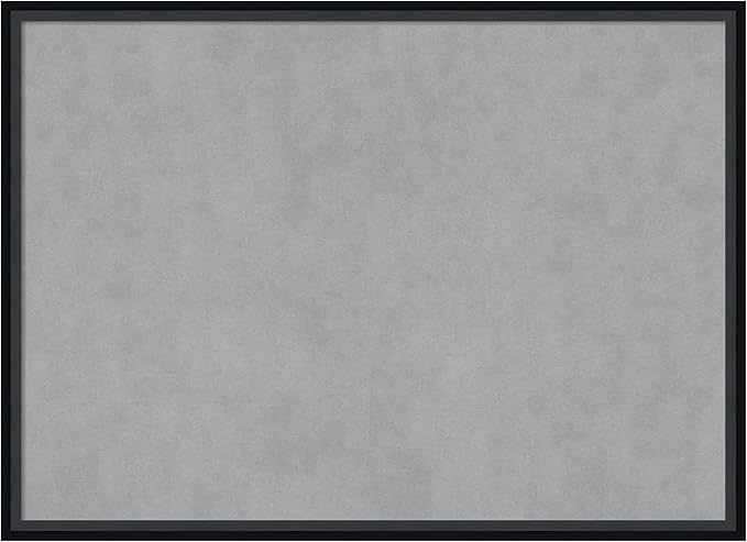 Amanti Art Black Framed Magnetic Board 21x29 Medium Vision Board by AmantiArt