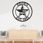 Personalized Texas Star Family Name Sign, Metal Star, Texas Home Decor - Image 4