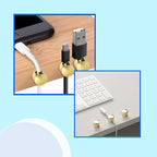 6 Sets Charger Cord Holder, Adjustable Cable Anchor Holders, Wire Organizer - Image 3