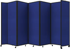Versare Room Divider 360 Portable Wall Partition | Folding Panels | Large by VERSARE