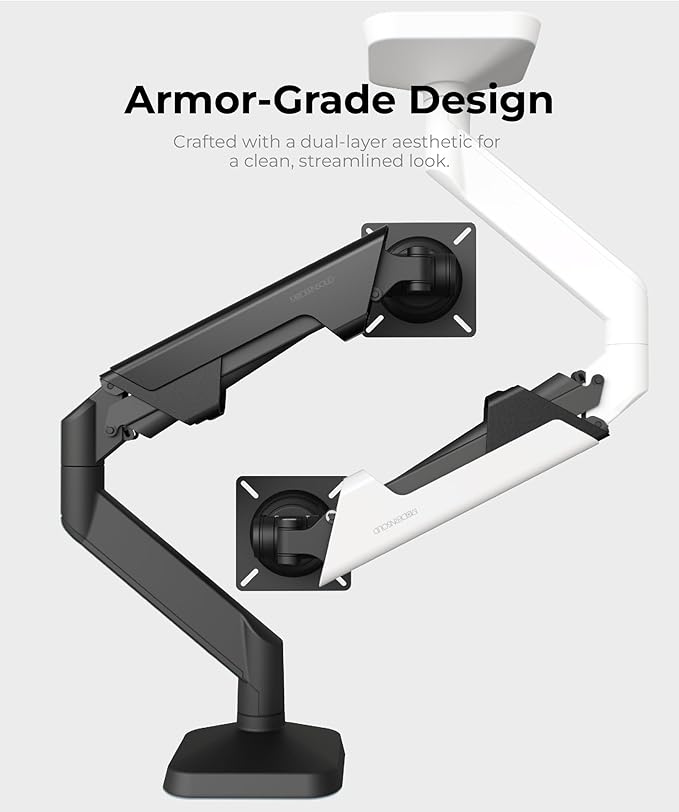 Modernsolid Heavy Duty Monitor Arm Desk Mount - Image 7