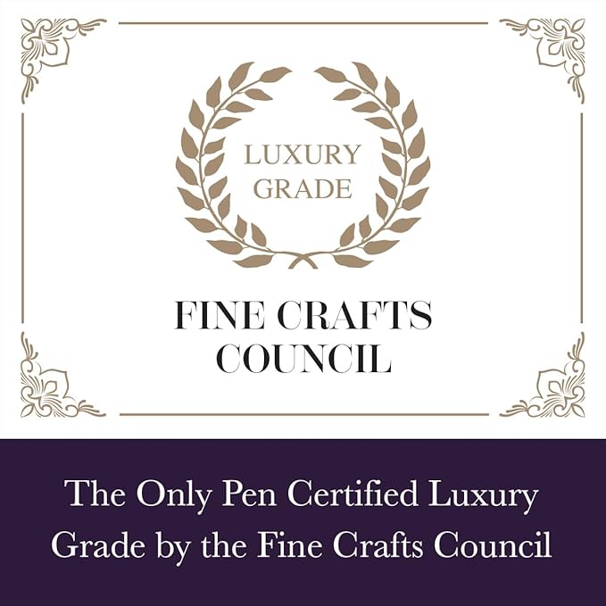 Bond & Regent Gloss Black & 24 Karat Gold | Certified Luxury Grade Rollerball - Image 6