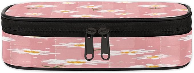 Pardick Flower Daisy Pencil Case，Big Capacity Pencil Pouch Coin Pouch - Image 3