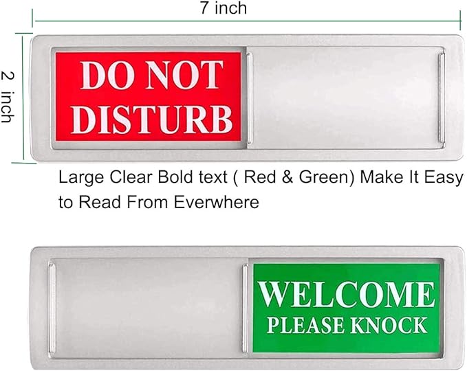 Magnetic Do Not Disturb Sign - Image 3