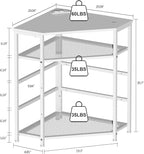 VEDECASA Corner Printer Stand Table - Image 4