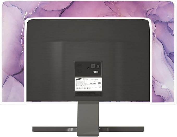 Baocicco Fashion Violet Marble Waterproof TV Dust Cover 75 Inch Anti-Static - Image 5