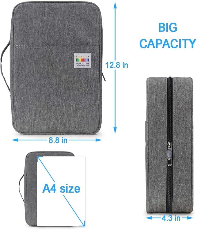 YOUSHARES Big Capacity Colored Pencil Case - Image 6