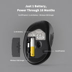 Ergonomic Wireless Mouse with USB Receiver - Image 5