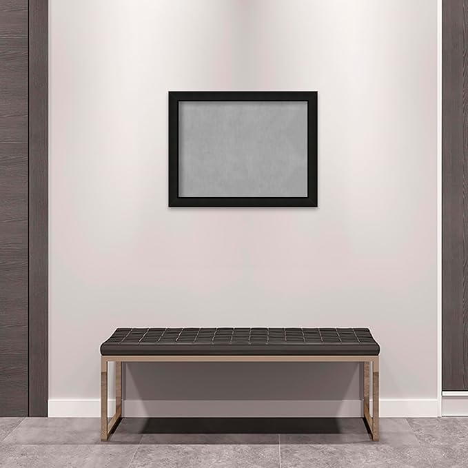 Amanti Art Black Framed Magnetic Board 21x27 Medium Vision Board - Image 6