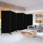 Room Divider 6FT Folding Privacy Screens, 6 Panel Partition Room Dividers - Image 5