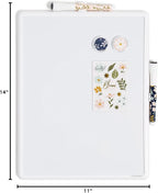U Brands Contempo Magnetic Dry Erase Board White Board Kit, 11” x 14”, Fall - Image 8