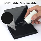 Black Stamp Pad, 4 x 2.5 Inch Premium Quality Ink Pad - Image 4