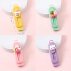 BetterJonny Sliding Retractable Eraser, 4 Color Push Pull Erasers and 8 Refills - Image 6