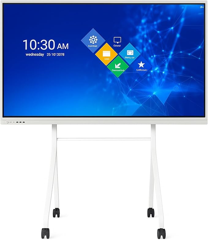 70 Inch 4k Smart Board Touch Screen Interactive whiteboard, 40 Point Touch by Unknown