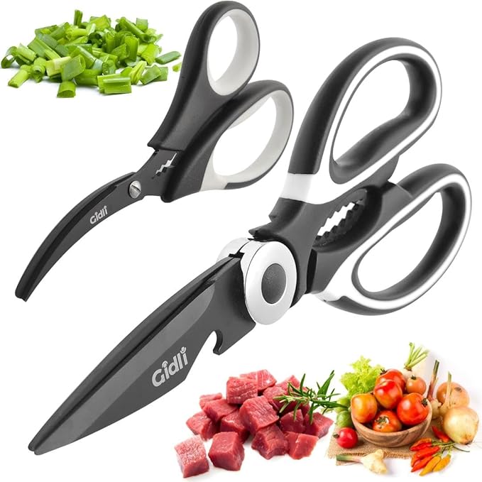 Titanium Coated Kitchen Shears by Gidli by Gidli
