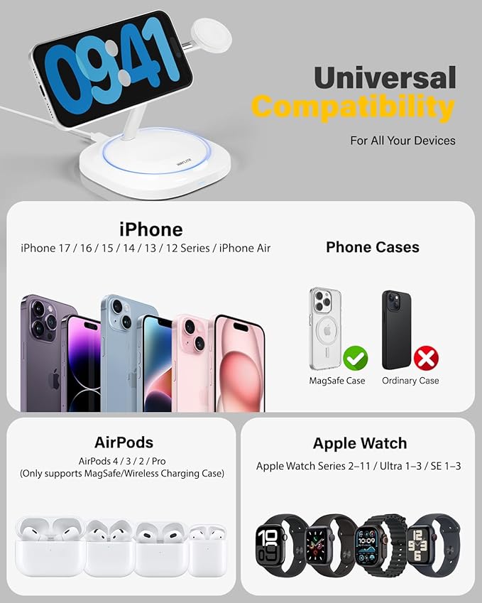 3 in 1 Magnetic Wireless Charger - Image 4