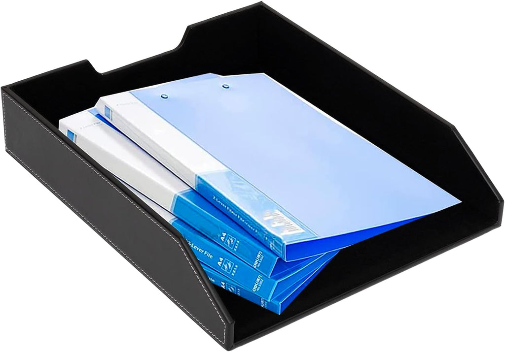 6 piece office supplies/desk organizer set with desktop, package contents