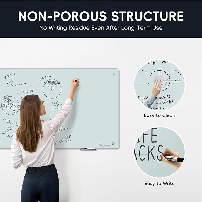 Glass Whiteboard 48 * 72Inches - Image 3