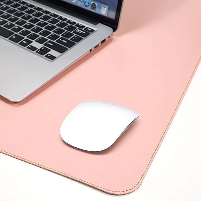 Leather Desk pad Protector, Large Desk mat - Image 5