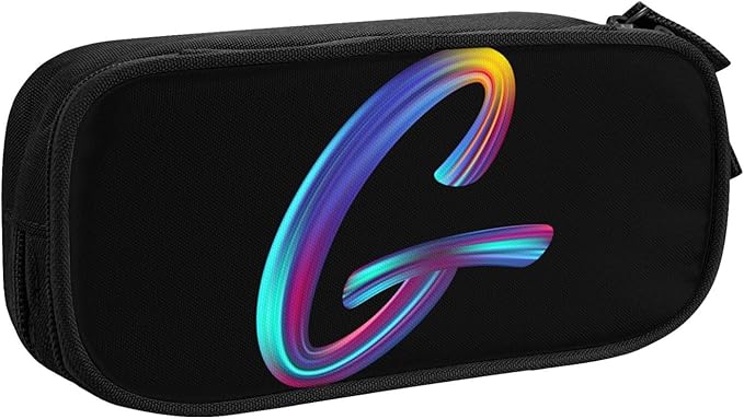 Pazacon Cute Initial Pencil Case by Pazacon-HomeEssentials