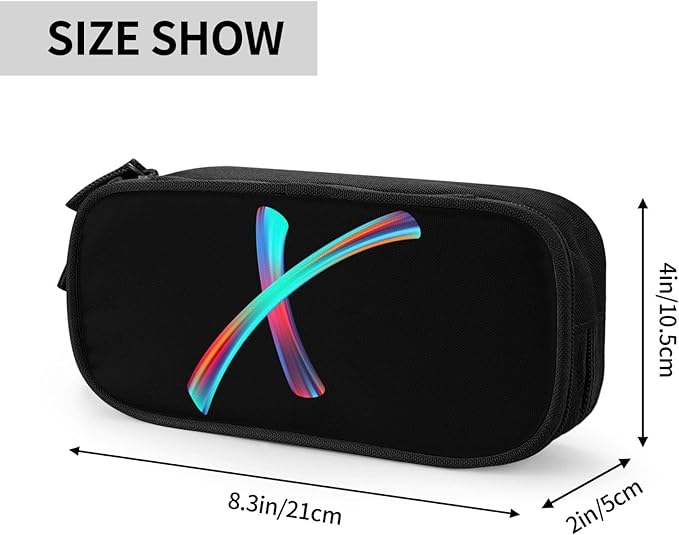Pazacon Cute Initial Pencil Case - Image 2