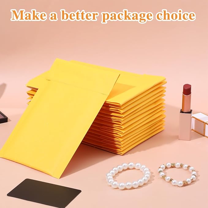 Bubble Mailers, 5 x 7 Inch 60 Pack Self Seal Padded Envelopes - Image 4