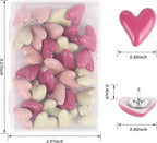 30pcs Heart Push Pins, Decorative Push Pin Pink Cute - Image 2