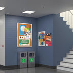 Outdoor Enclosed Bulletin Board, Weatherproof Cork Noticeboard - Image 7