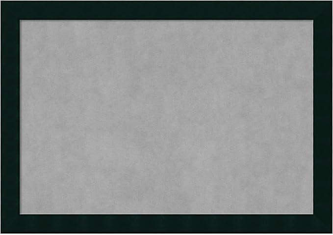 Amanti Art Black Framed Magnetic Board 28x40 Large Vision Board by AmantiArt