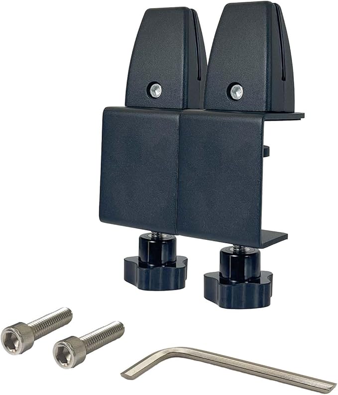 Jhanw Desk Divider Clamp For 1/8" To 0.51" Panel, Adjustable Desk Partition - Image 5
