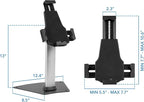 Mount-It! iPad Stand, Secure Universal Tablet Kiosk POS Locking Tablet - Image 6