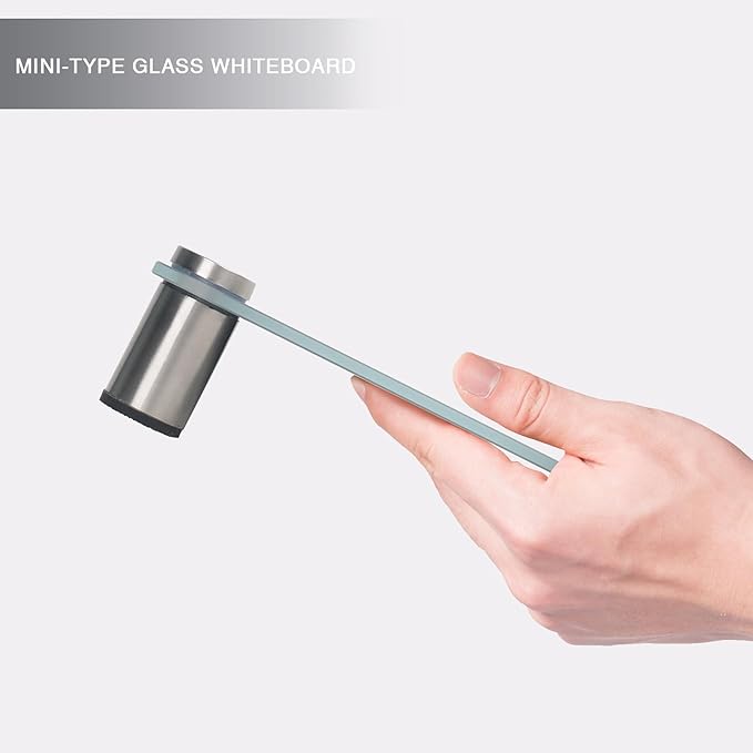 Silver Metallic Glossy Mirror Small Whiteboard - Image 6