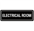 Electrical Room Sign by Unknown