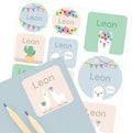 Large Name Labels for Kids by Teddylabels